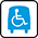 Accessible service icon