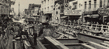 Decking on Yonge Street