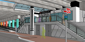 Image of Yorkdale Station concept art