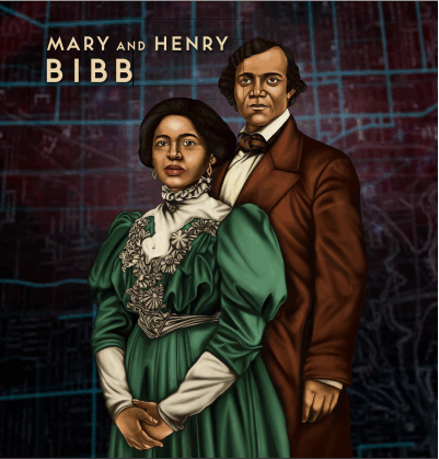 Portrait of Mary and Henry Bibb