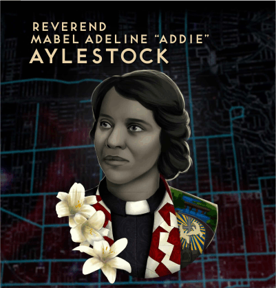 Portrait of Reverend Mabel Adeline Addie Aylestock