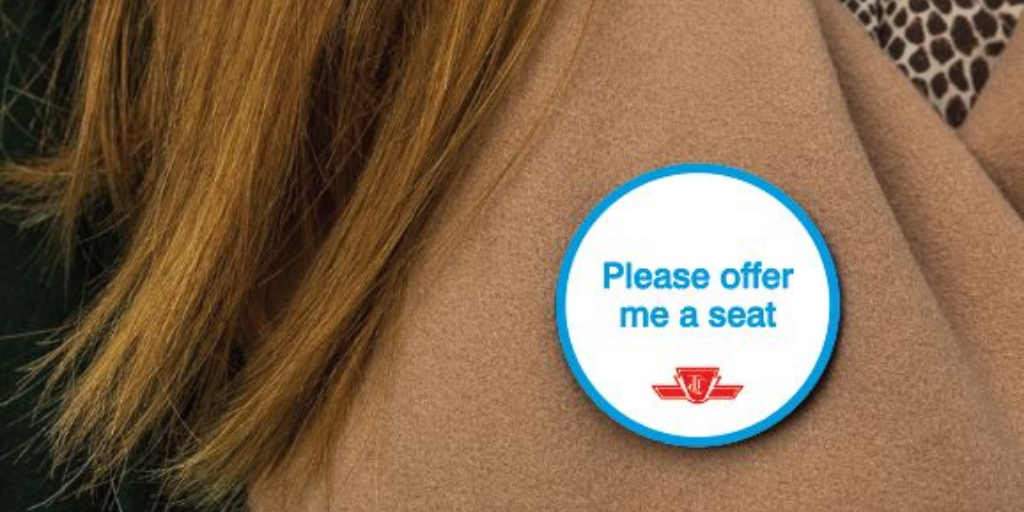Please offer me a seat buttons
