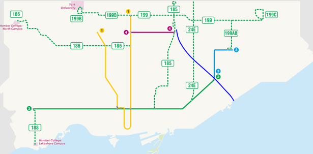 Express Route Map