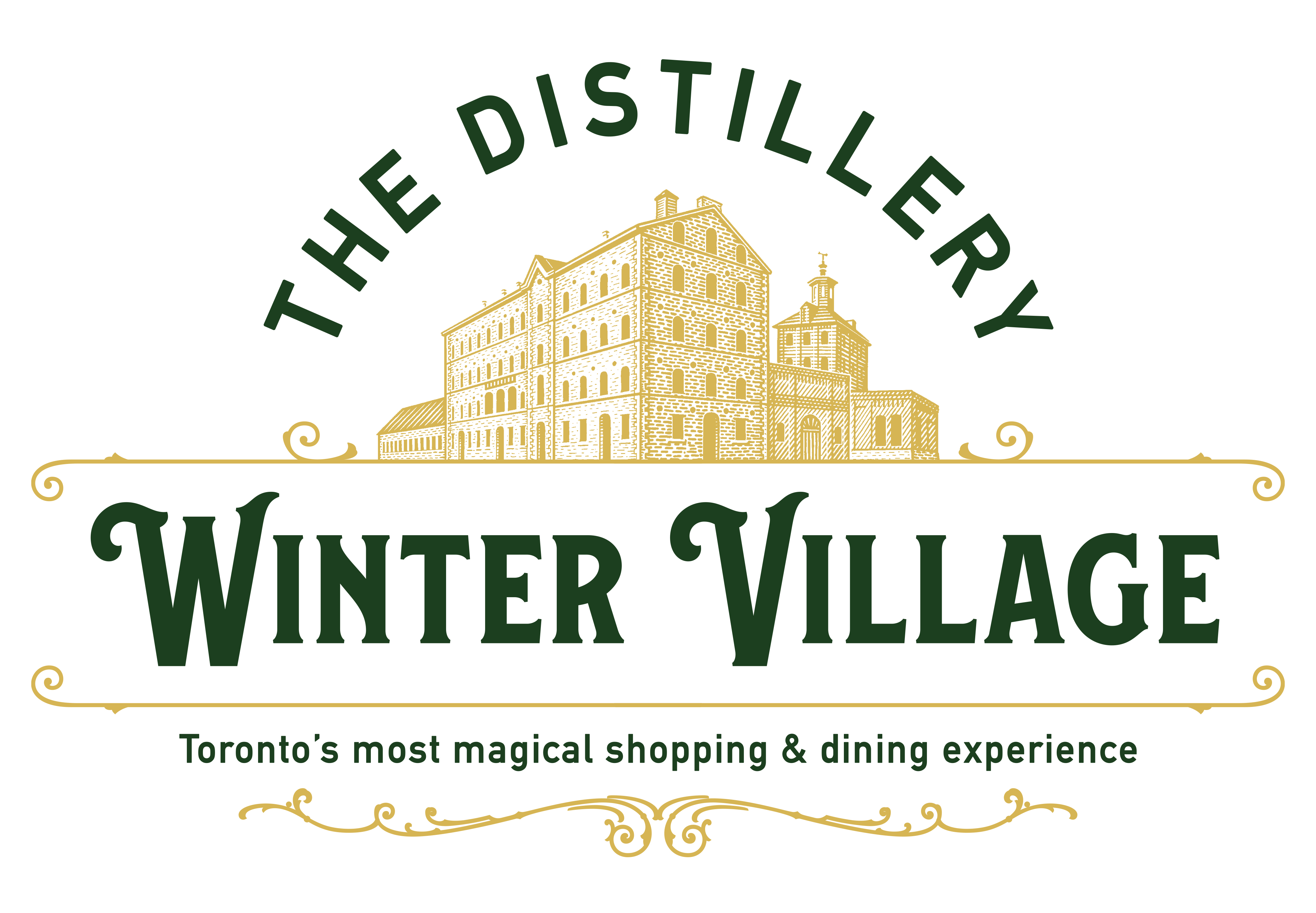 The Distillery Winter Village logo