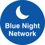Blue Night Network Logo