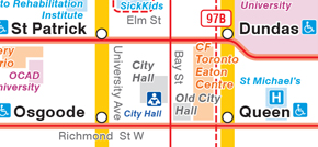 TTC Downtown Map Thumbnail