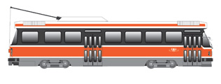 TTC CLRV streetcar