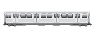 TTC T1 Subway car