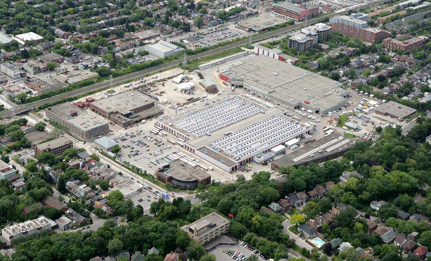 Aerial view of the Hillcrest Complex