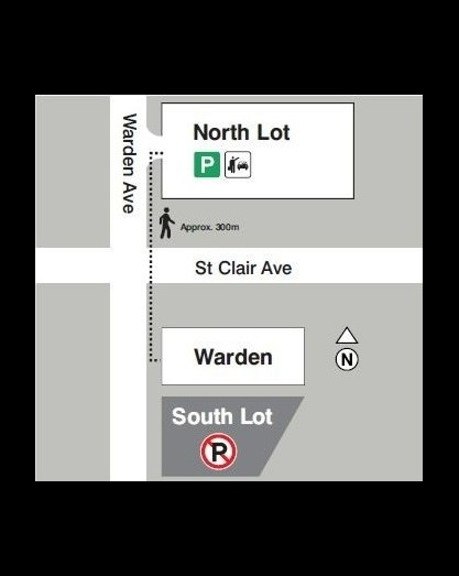 Warden Station Parking Lot Map