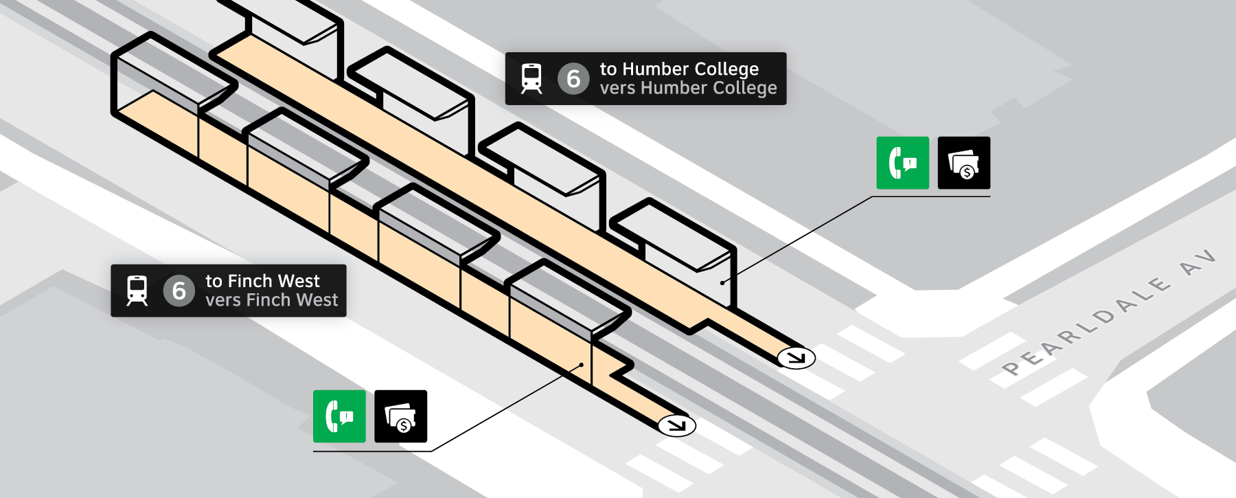 Pearldale station map thumbnail